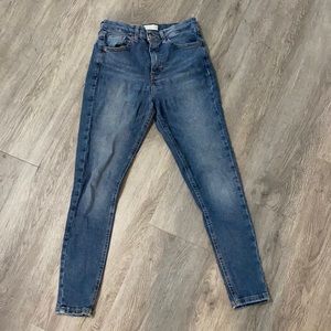 Topshop high waisted skinny Jamie Jeans
